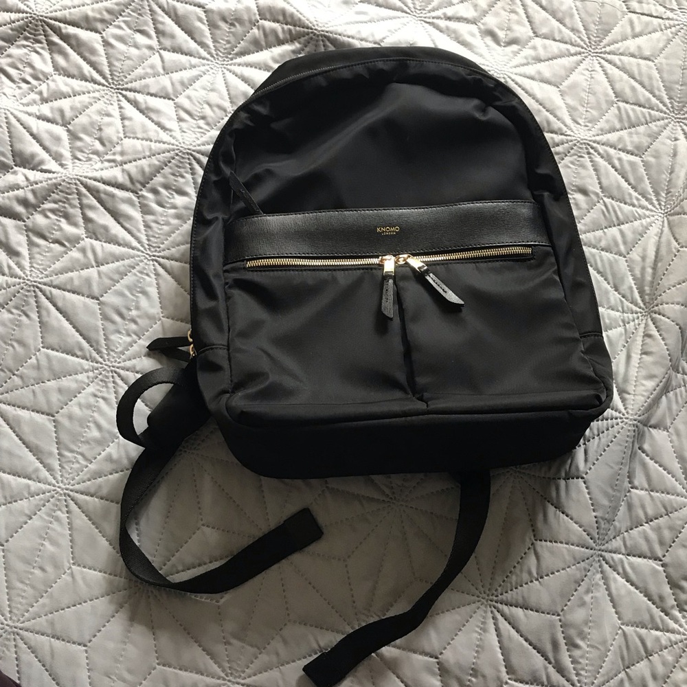 Knomo Black Backpack